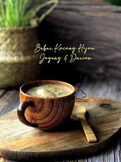 Gambar Bubur Kacang Hijau, Jagung & Durian