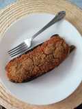 Berenjena rellena de atún y quinoa 🍆