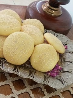 عکسی از دستور کلوچه کنجدی
