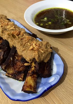 Foto resep Konro bakar bumbu kacang