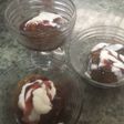 Manzanas asadas al vino tinto