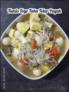 Foto resep #563. Tumis Toge Tahu Telur Puyuh
