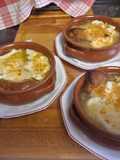 Gratinated Onion Soup with Cheese
