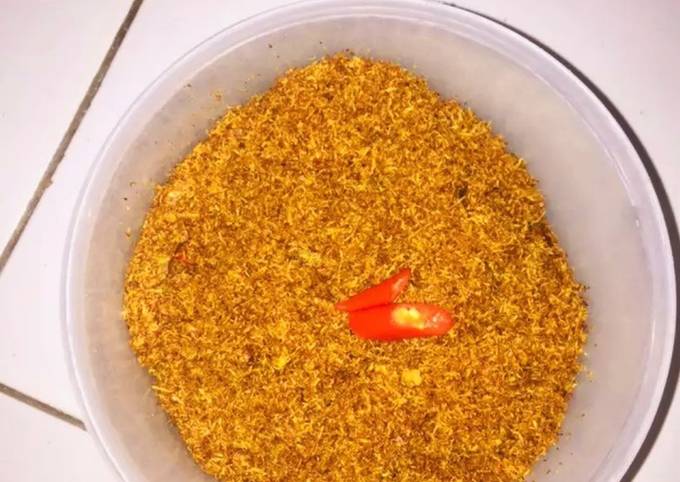 Resep: Serundeng pedas gurih dan simpel Ekonomis Untuk Dijual