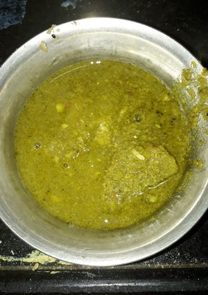 A picture of Peas curry or nimona.
