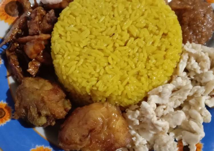 Resep And 34 Nasi Kuning Gurih And 34 Yang Lezat