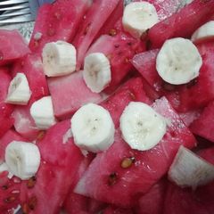 A picture of Watermelon Salad.