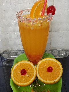 A picture of Malta_Cherry Chia_Mocktail.
