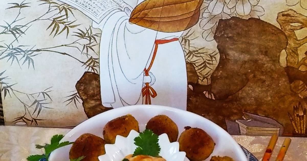 Vegane 🍪 Tofubällchen mit Dip Rezept von Leonella - Cookpad