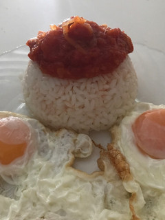 Una foto de Arroz a la cubana
