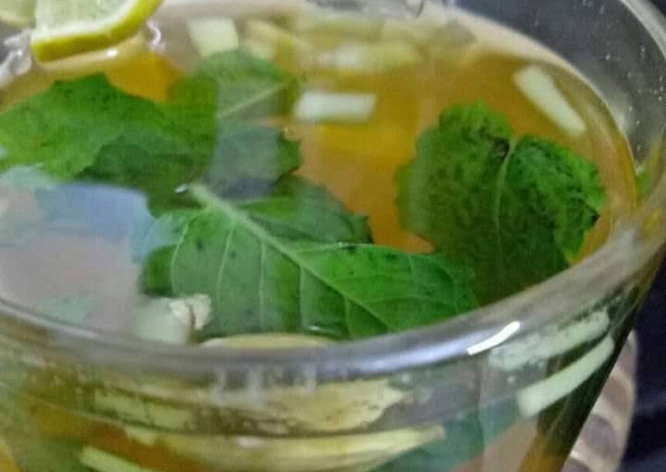 Ginger lemon grass tea