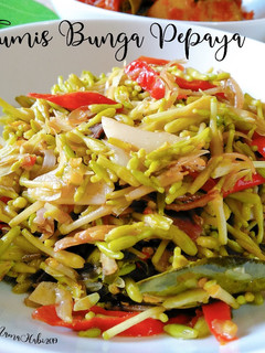 Foto resep Tumis Bunga Pepaya (Non Pahit)