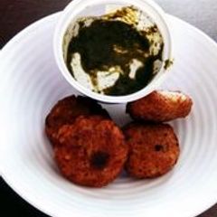 A picture of Aloo Paneer Tikki.