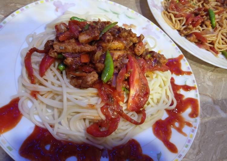 Recipe of Tasty Spaghetti