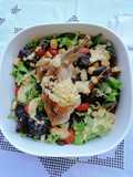 Salada Caesar de Coelho