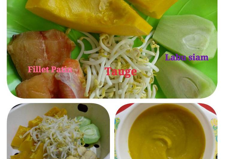 Bagaimana Menyiapkan MPASI 8m+ : Bubur Ocha Patin 4* + evoo yang Enak