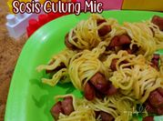 Gambar sosis gulung mie