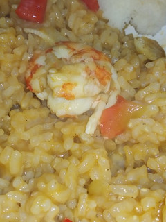 Una foto de Arroz con gambones