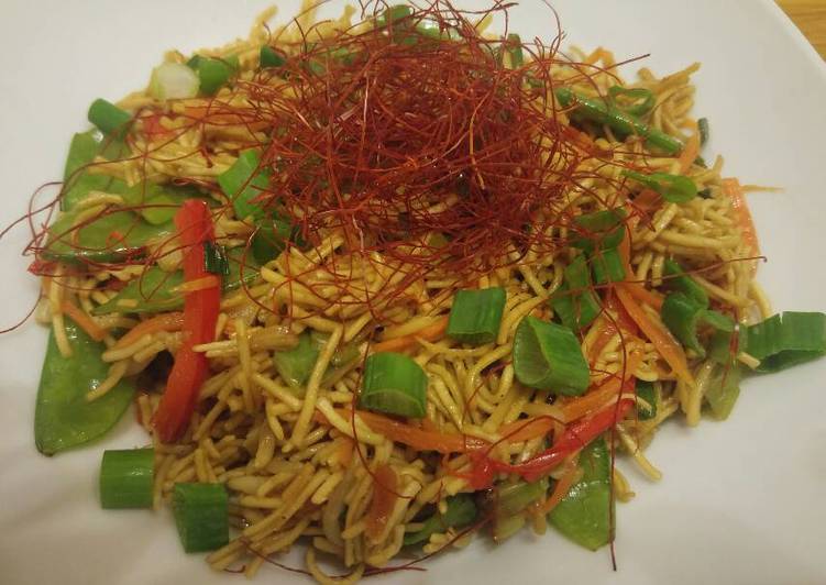 Recipe of Homemade Veggie Packed Chow Mein