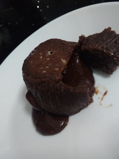 Una foto de 🍰🍰Volcán de chocolate🍰🍰