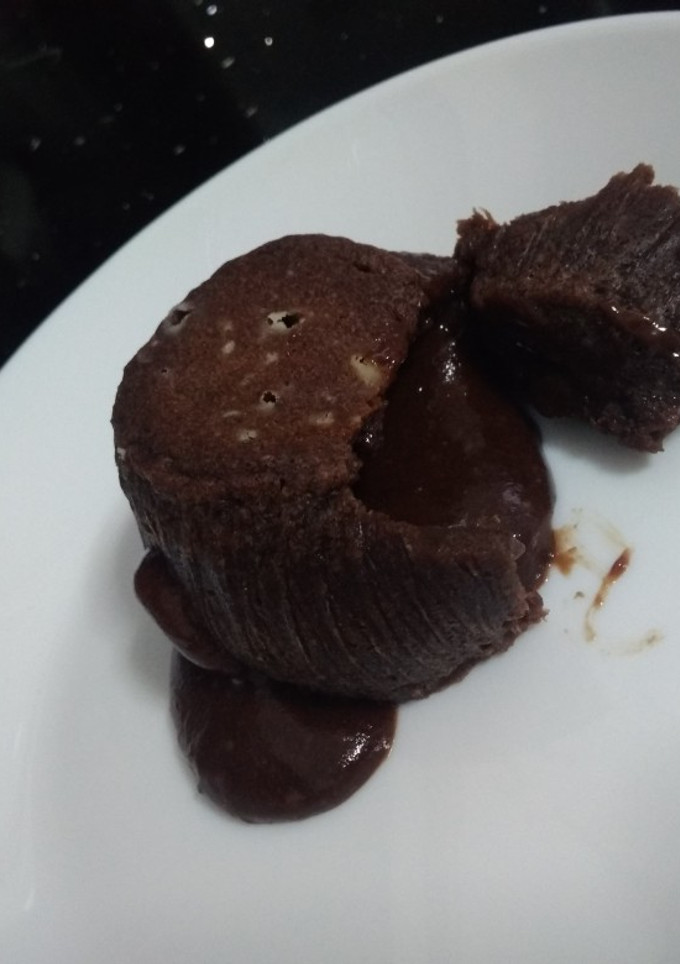 Una foto de 🍰🍰Volcán de chocolate🍰🍰