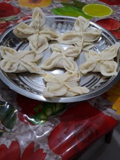 A picture of Flower samosa.