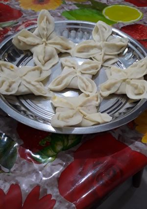 A picture of Flower samosa.