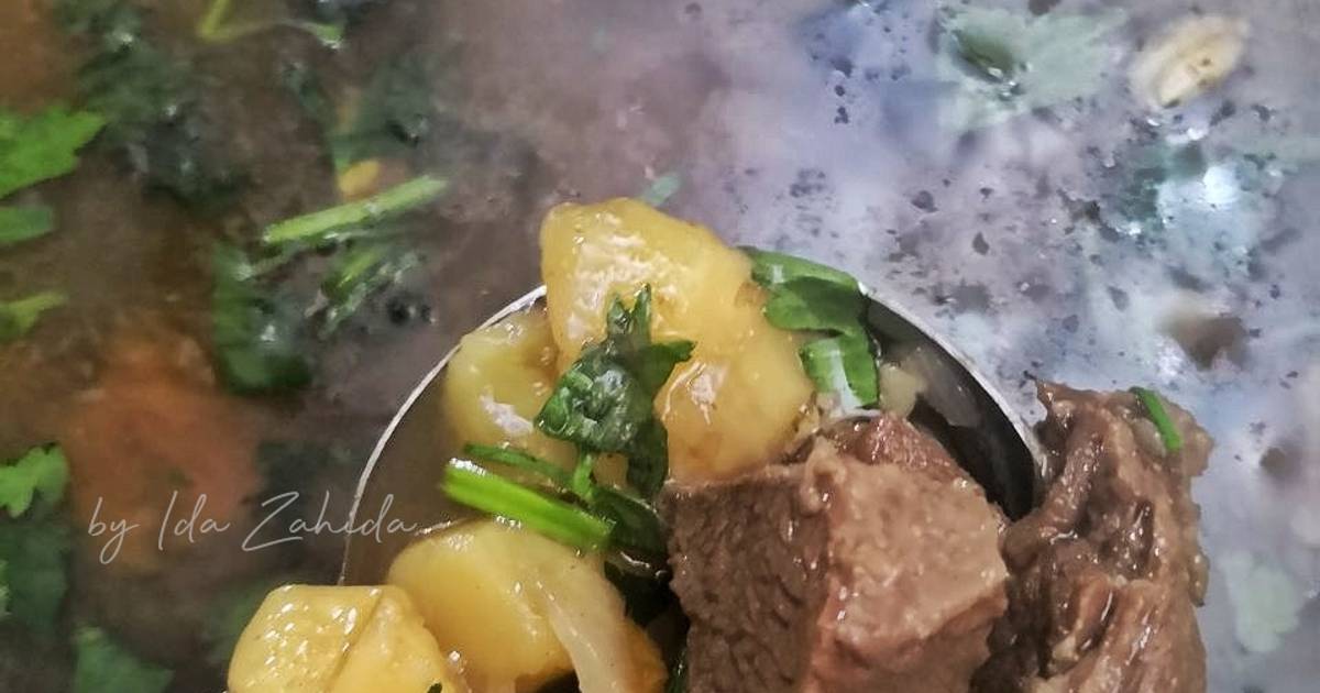 Resipi Sup Daging Noxxa Oleh Nor Zahida Aini Cookpad