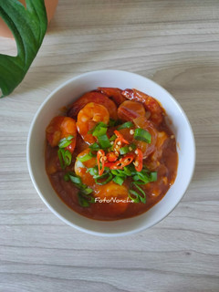 Foto resep 16. Udang Saos Asam manis pedas