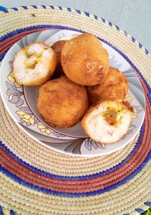 A picture of Stuffed Golden Yam Ball's.