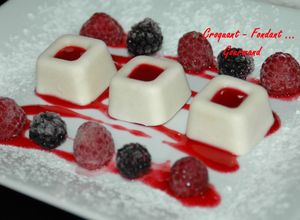 Une photo de Blanc manger amande