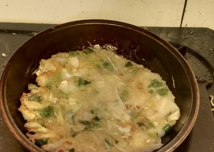 Pancake Sayur Korea ala Anak Kos