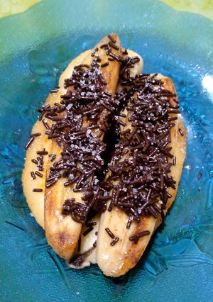 Foto resep Pisang bakar coklat