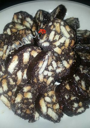صورة لوصفة بسكويت ماري بالكاكاو😋