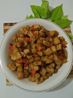 Foto resep 3. Sambal goreng tahu kentang