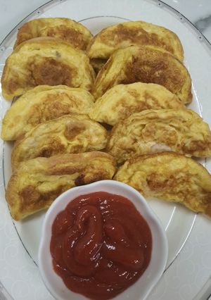 Foto resep Pangsit telur
