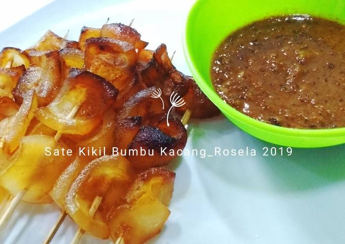 Ini dia! Resep enak membuat Sate Kikil Bumbu Kacang yang sempurna