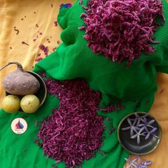 A picture of Indian gooseberry beetroot mouthfreshner.