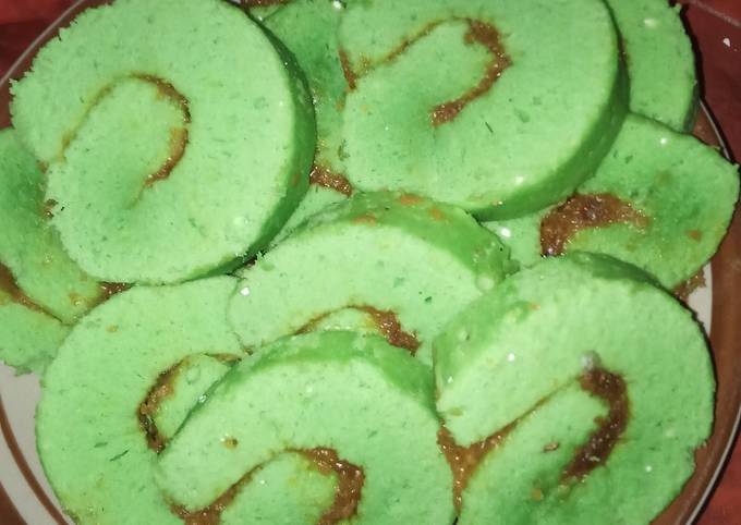 Standar Bagaimana cara membuat Roti gulung pandan kukus yang sempurna