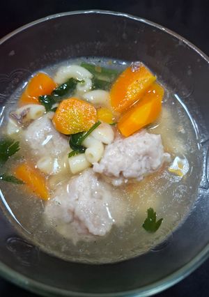 Foto resep Sup Bola bola ayam
