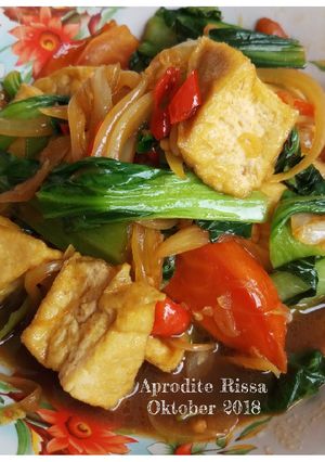 Foto resep Tumis Kecap Tahu Pakcoy