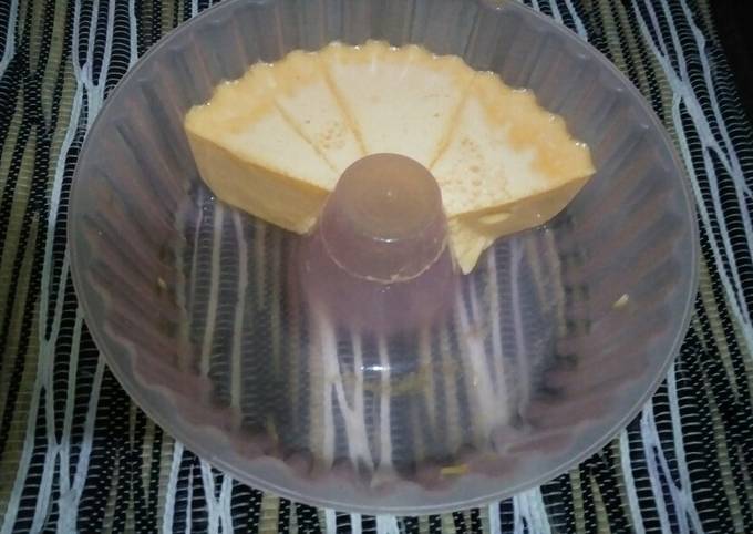 Puding susu mangga