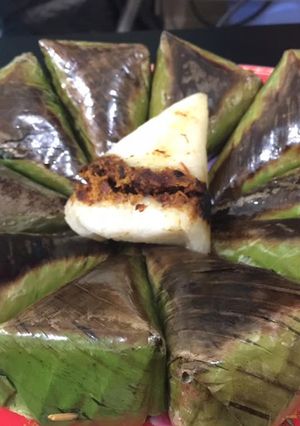 Foto resep Lemper Bakar isi serundeng & hebi