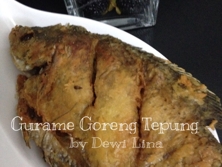 Cara Gampang Menyiapkan Gurame Goreng Tepung Anti Gagal