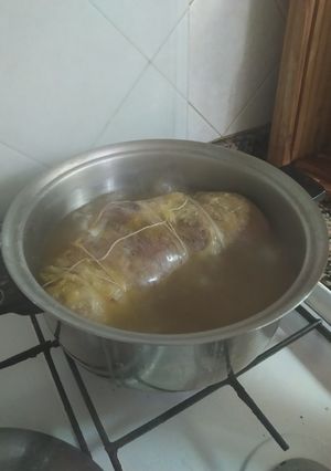 Una foto de Matambre casero de mi abuelita