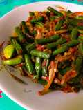 Oseng Kacang Panjang Petai Teri