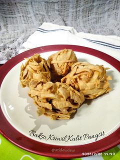 Foto resep *Bakso Kriwil Kulit Pangsit (Camilan Frozen Food)*