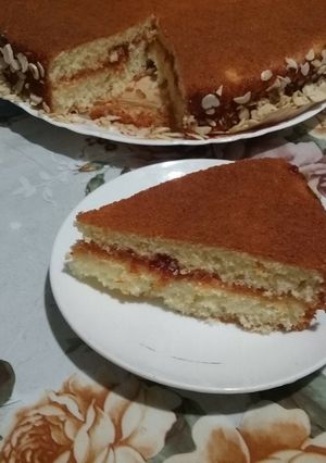 Une photo de Gâteau moelleux à la confiture