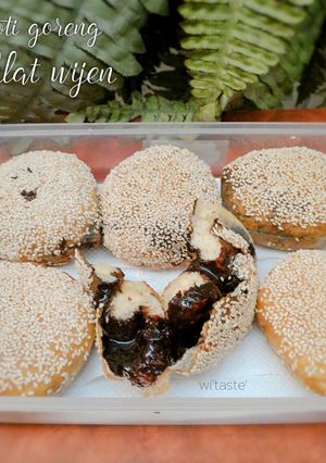 Foto resep Roti goreng coklat wijen