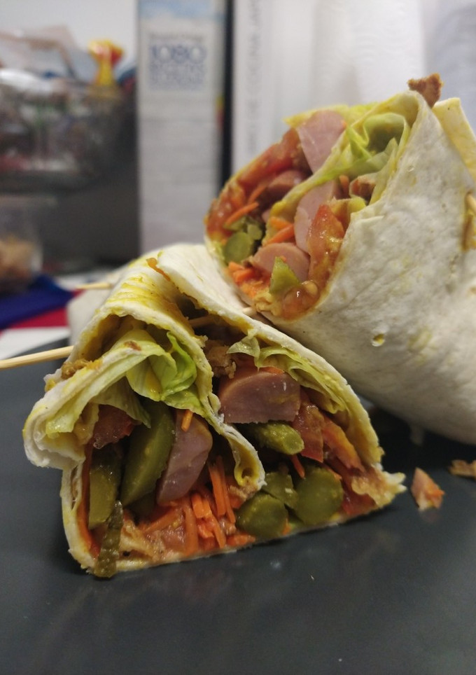 Una foto de 🌯 Wrap Alemán